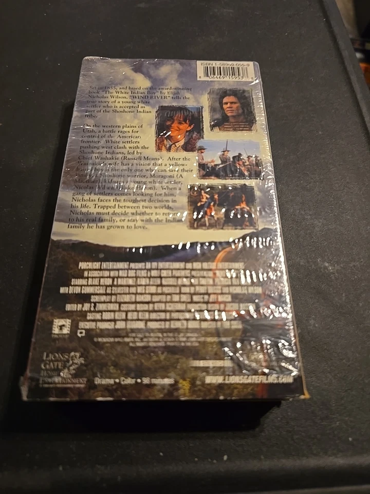 Wind River VHS - Starring A. Martinez - Image 2 of 2