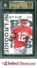 2000 UPPER DECK BLACK DIAMOND #126 TOM BRADY RC PATRIOTS 4SC ELITE BGS 9.5