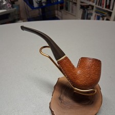 PIPA usata BENT BY PARONELLI Italia anni '60? rivestita in pelle di cinghialino