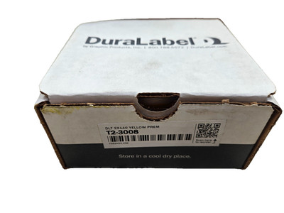 DURALABEL T2-3008 DLT 2X140 Yellow PREMIUM NEW