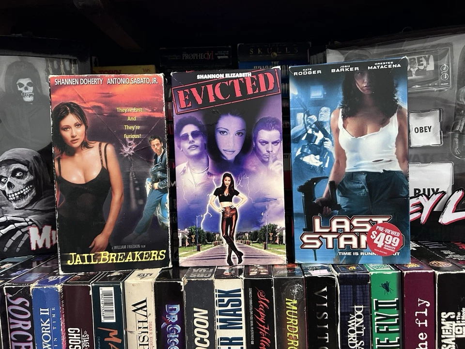 VHS Tape Lot — Jailbreakers / Evicted / Last Stand, Rare Cult Indie Low Budget - Image 3 of 4