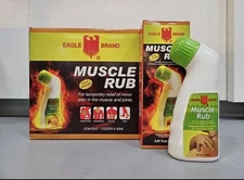 Eagle Brand Muscle Rub Extra Strength 2.87 Fl Oz - 85 mL - 1 Dozen - 12 Pack