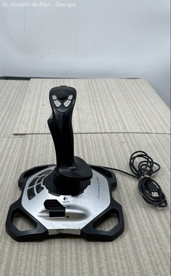 LOGITECH Extreme 3D PRO X3D J-UK17 USB Flight PC USB Simulator Joystick TESTED