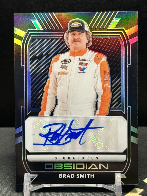 Brad Smith 2021 Panini Chronicles Obsidian NASCAR Racing Auto OS-BS