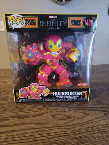 Funko Pop! Iron Man #1408 Blacklight Infinity Saga HulkBuster