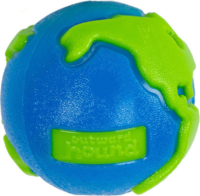 Planet Dog Orbee-Tuff Planet Ball Blue/Green Treat-Dispensing Dog Toy ...