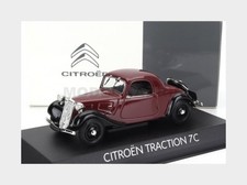 NOREV AMC0191103 CITROEN - TRACTION 7C COUPE 1937 - RED BLACK - 1/43