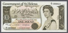 Saint Helena 1976 1 pound P 6 Incorrect spelling UNC