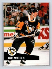 1991-92 Pro Set - Joe Mullen #191 Pittsburgh Penguins Hockey Card
