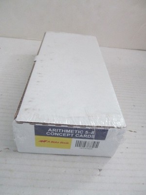 ABeka Book Arithmetic 5-8 Concept Cards, 15147504 Sealed Box,  A Beka