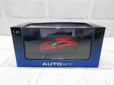 Miniature car 1/43 AutoArt Lotus Exige MK 2005 Red Ardent red model car