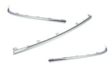 Fits Vw Passat Cc 2012-2017 Rear Bumper Moulding Chrome Set Of 3 Fits Vw Passat Cc 2012-2017 Rear Bumper Moulding Chrome Set Of 3