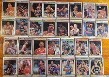 Fleer 1987-88 Basketball Card Lot of 30 Cards no duplicates Excellent condition