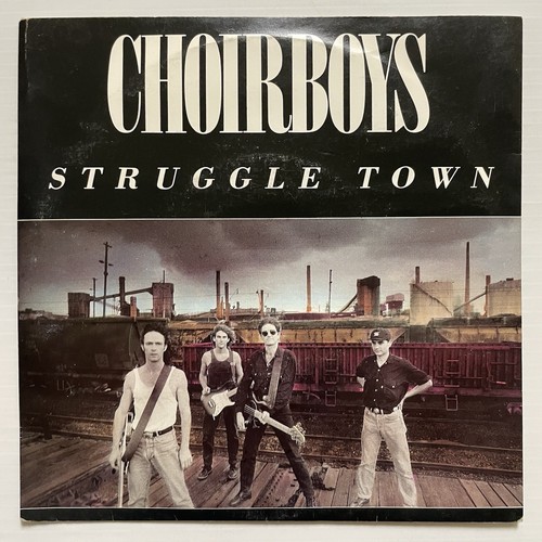 Disco de vinilo Choirboys Struggle Town / Let’s Party 7” 45 RPM K-540 Mushroom 1988 - Imagen 7 de 24