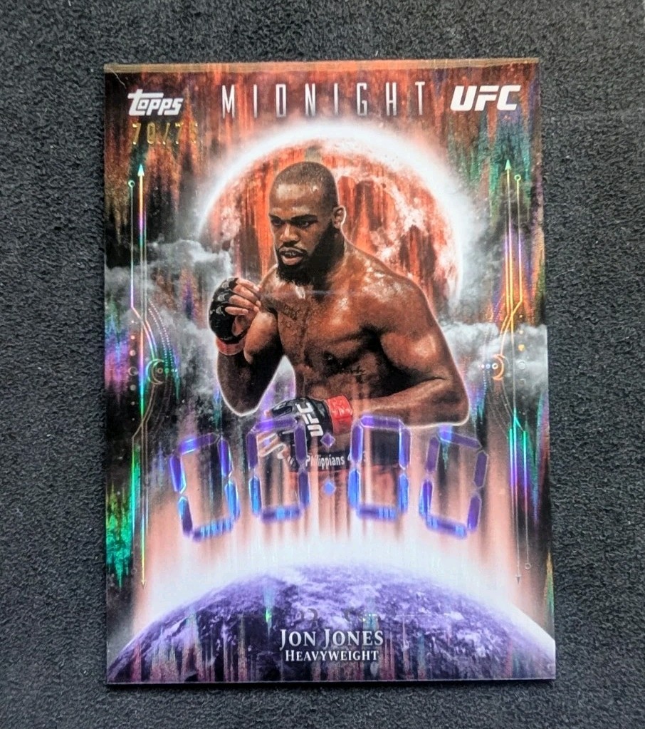 2026 Topps Midnight Ufc Jon Jones Zero Hour #70/75