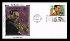 DR JIM STAMPS US COVER GLENN MILLER BIG BAND LEADERS FDC COLORANO SILK CACHET