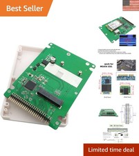 Reliable mSATA to IDE 44Pin Converter - Ideal 2.5" SSD Case for Laptop Users