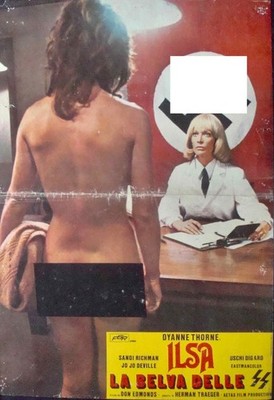 ILSA SHE WOLF OF THE SS Italian fotobusta movie poster 6 DYANNE THORNE 1975
