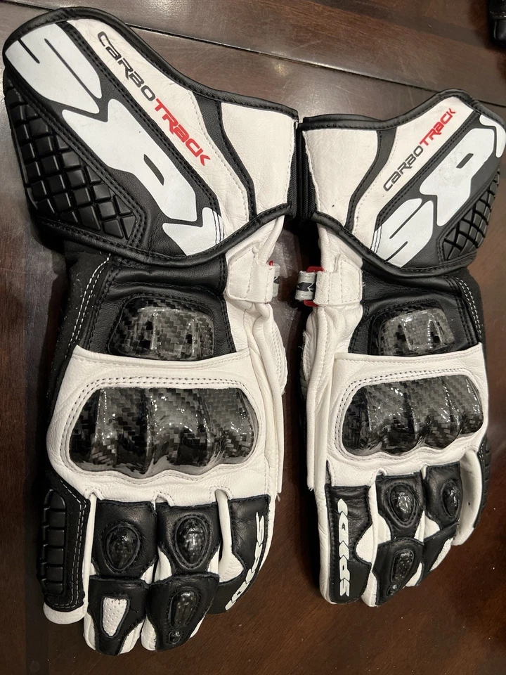 GUANTES DE CUERO SPIDI CARBO TRACK EVO TALLA L Foto 2 de 4