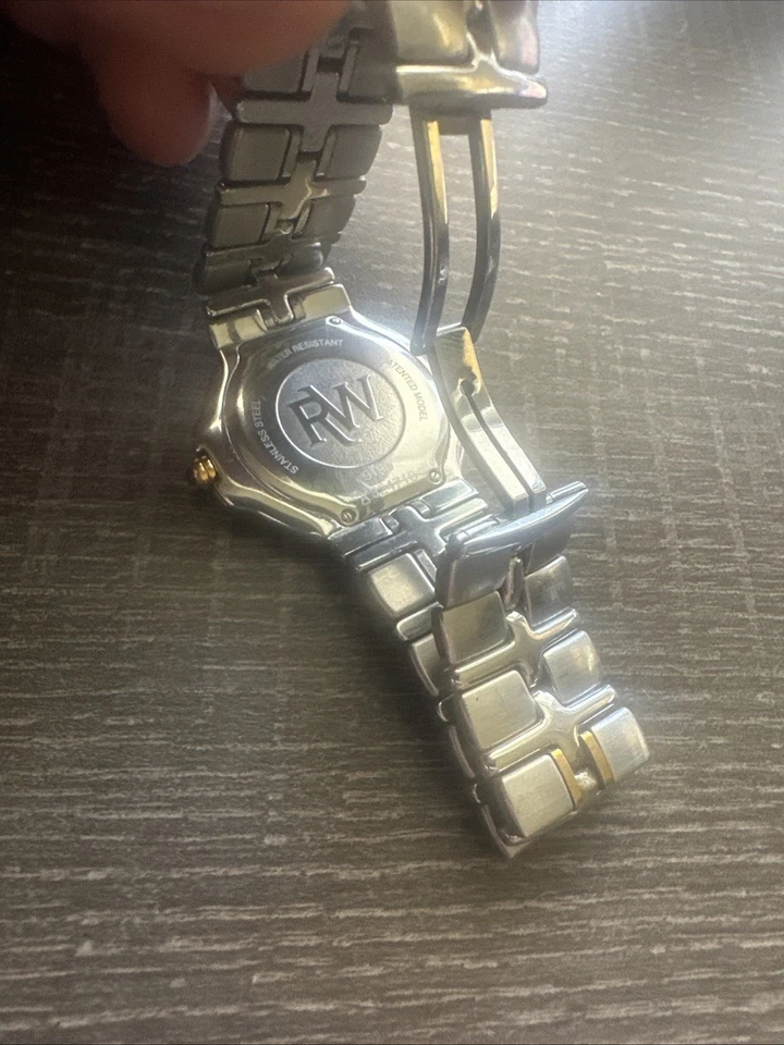 raymond weil 38 mm unisex men lady watch 9190 quartz rare luxury timepiece - Image 2 of 2