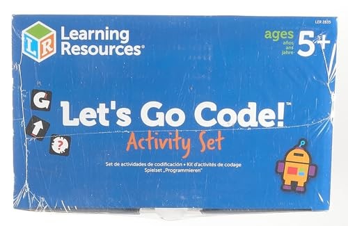 Learning Resources Let's Go Code! Activity Set, 50 Pieces, Ages 5+ | eBay