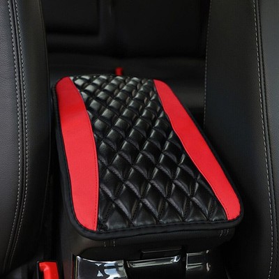 Auto Armlehne Pad Abdeckung Mittelkonsole Box PU Leder Kissen Matte Zubeh?r NEU