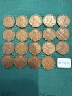 Lincoln Wheat Cent Penny S Lot - ALL San Francisco Mint - 19 coin Lot (WP-L01)