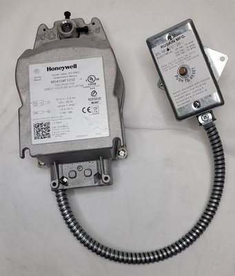 Honeywell MS4104F1010 Two Position Direct Coupled Actuator With Ruskin EFL-165
