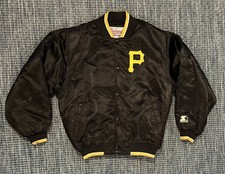 Pittsburgh Pirates Vintage Starter Diamond Collection Dugout Jacket Size L