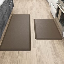 More Décor Anti Fatigue Kitchen Floor Mat, Standing Desk Mat, Double Pack,