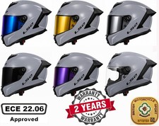 LS2 Nardo Grey FF820 Rapid Full Face Helmet with Clear and Tinted Visors