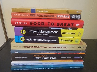 PMI PMP PMBOK Agile BABOK Business Analysis & Project Mgmt Book Lot (10)