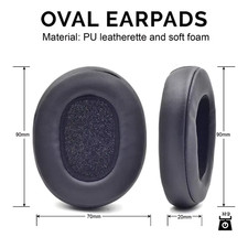 Replacement Earpads Ear Pads Cushion Covers Repair Parts for Skullcandy Crusher