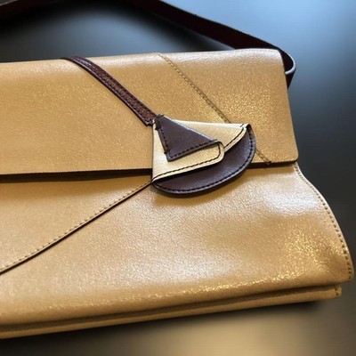 miumiu 00s キャスケット レザー archive Early 2000s Archive miu miu MADRAS MB1935 | eBay