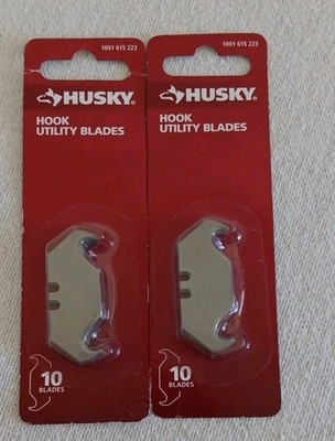 2 Husky Hook Blade 10 Blades Each (YY20)