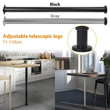 710-1100MM Adjustable Kitchen Worktop/Desk/Breakfast Bar Table Leg Support Feet