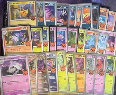 Pokemon TCG Trick or Trade BOO-ster Bundle 2024 Complete Set of 30 Near Mint NM