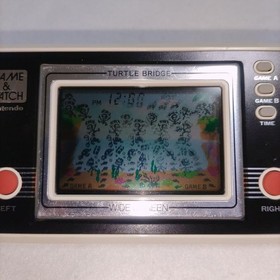 Nintendo Game & Watch Turtle Bridge TL-28 Wide Screen [Polarizing Replaced]