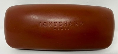 Longchamp Paris Brown Hard Shell Eyewear Sunglasses Case Nordstrom Cognac #2