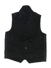 Assorted Brands Boys Black Tuxedo Vest 5