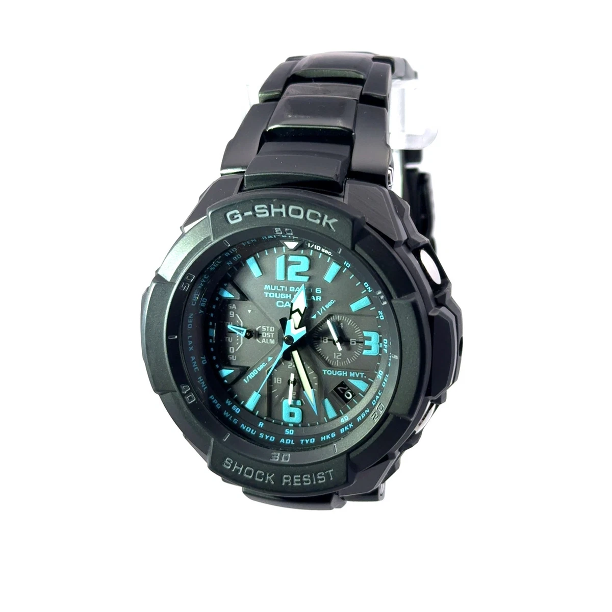 Casio G-Shock GW-3000BD 5121 Sky Cockpit Quartz Black/Blue Dial