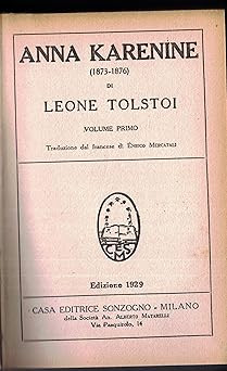 Anna Karenine (1873-1876) Band I [Bibliothekseinband] Löwe Tolstoi