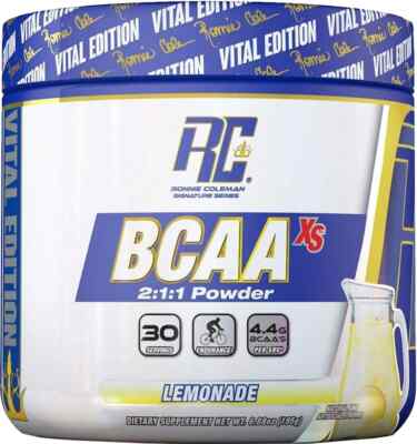 Cellucor C4 Cherry + RCSS BCAA XS Lemonade 378g / 60 serv 04/24+09/26 + Samples