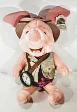 Walt Disney World Animal Kingdom Safari Piglet Beanbag Plush Toy w/ Tag