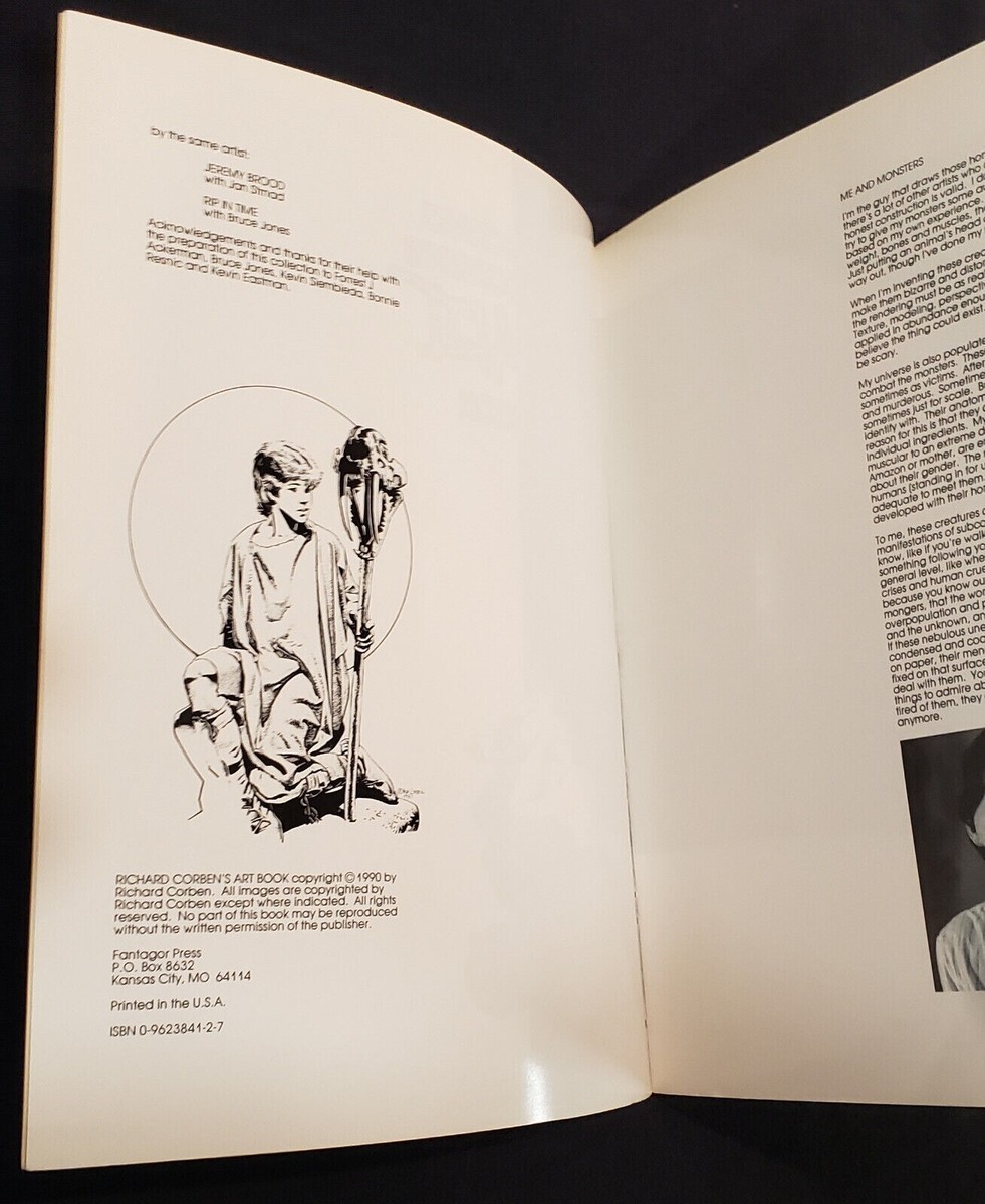 洋書 Richard Corben's Art Book Richard Corben's art book