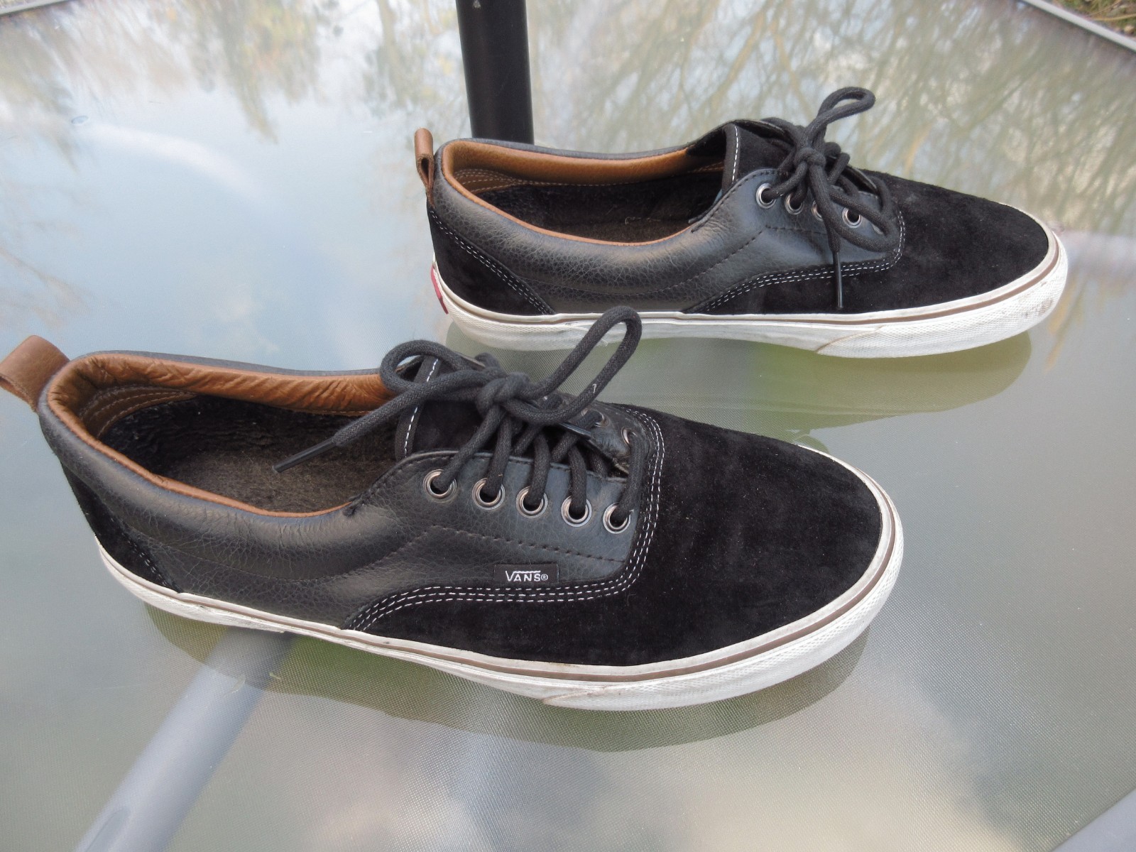 vans ward hi men's suede skate shoes