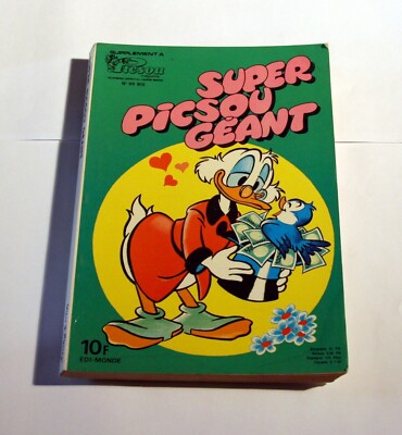 Super Picsou Géant N°1 Bis – Numéro Relié – Bon état De Collection