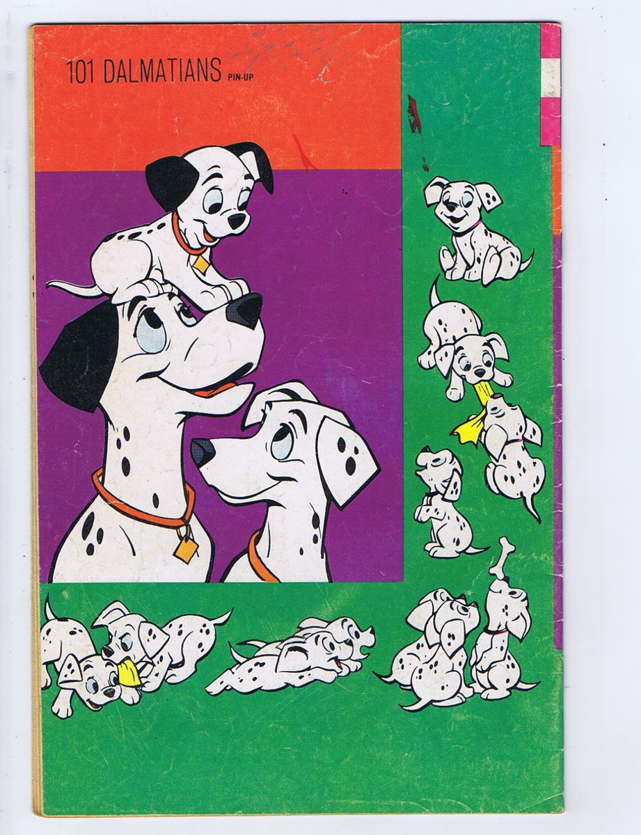 Walt Disney Presents 101 Dalmatians #10247-002 Gold Key 1969 Movie