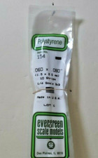 Evergreen Scale Models Plastic 154  - .060" x .080" x 14" -- 10 Styrene Strips