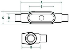 Perma-cote NSB PMTB37 Condulets & Unilets